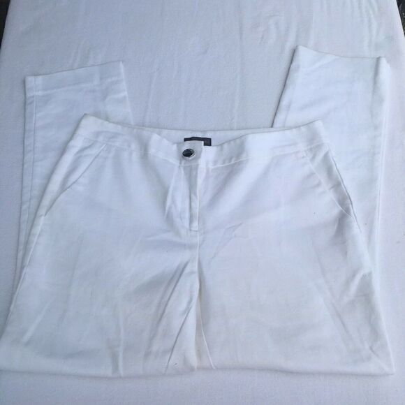 Vince Camuto Denim - Vince Camuto White Denim Straight Leg Jeans 4